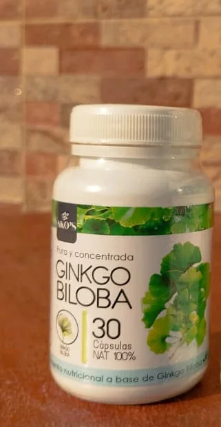 Fotografía real de Ginkgo Biloba