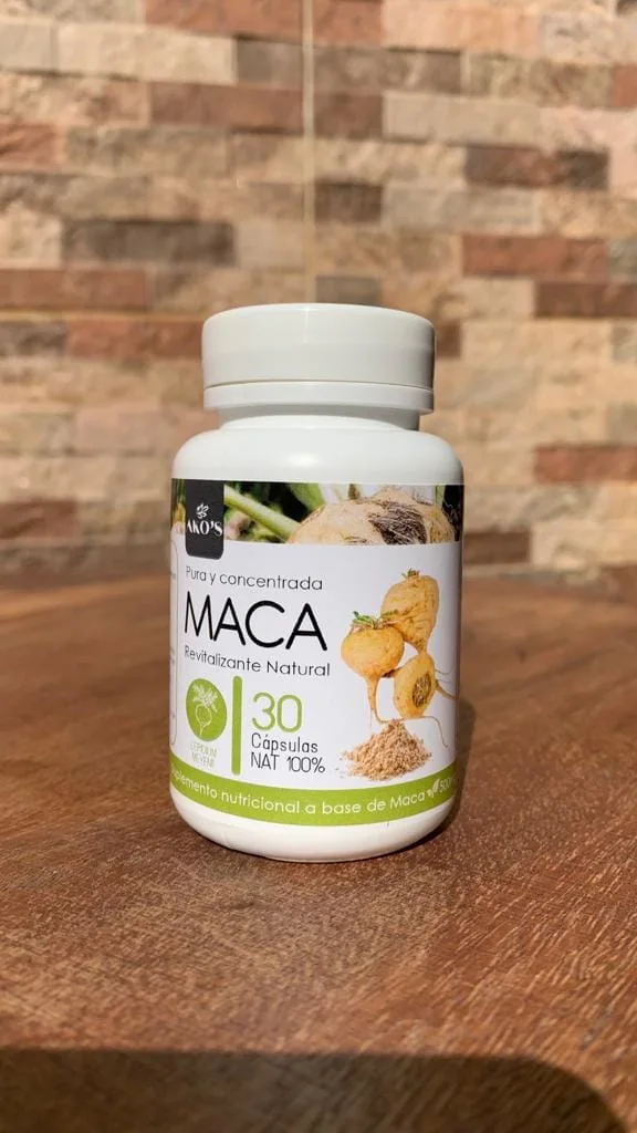 Fotografía real de Maca