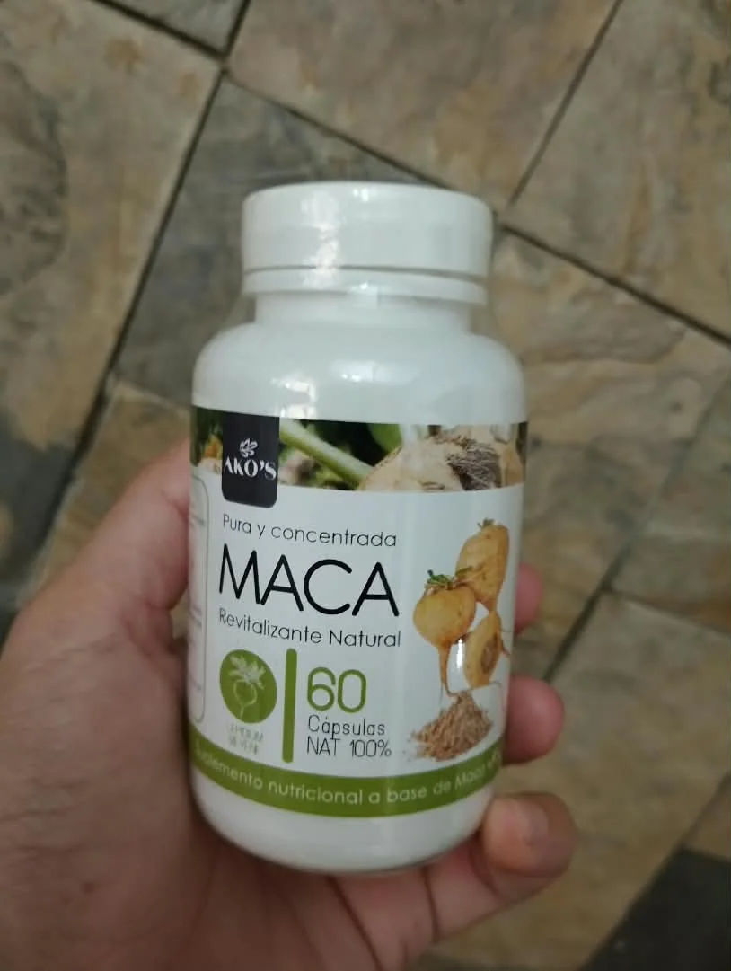 Fotografía real de Maca
