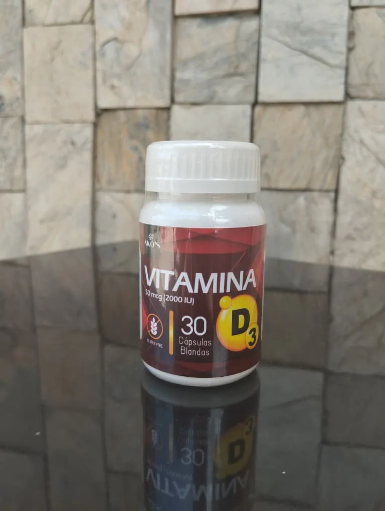 Fotografía real de Vitamina D3